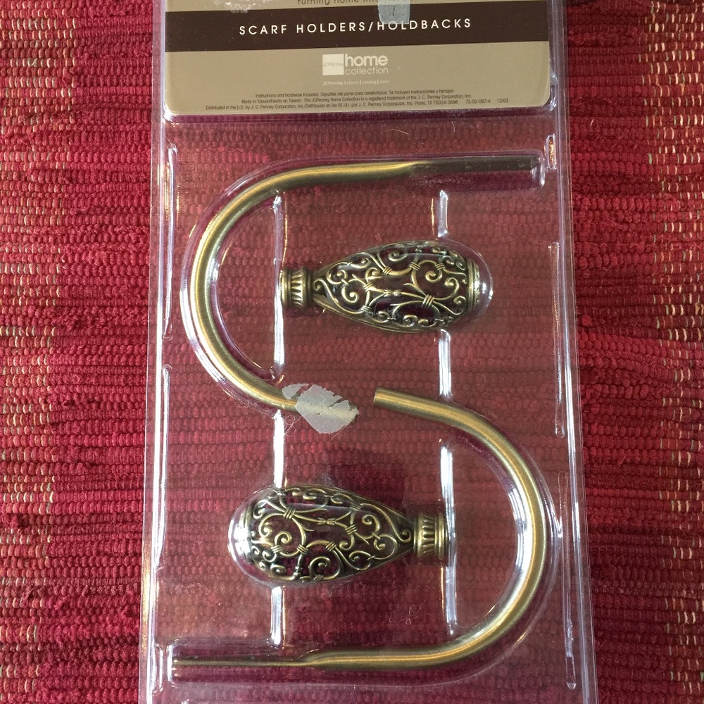 Curtain tie backs